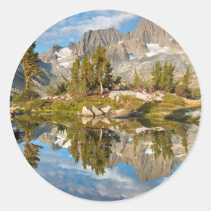 VS, Californië, Inyo National Forest 13 Ronde Sticker