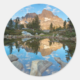 VS, Californië, Inyo National Forest 5 Ronde Sticker