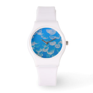 VS, Californië. Kwallen in de Montereybaai Horloge