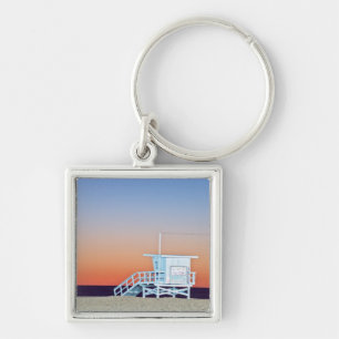 VS, Californië, Los Angeles, Santa Monica Beach Sleutelhanger