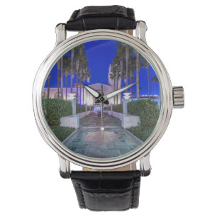 VS, Californië, Los Angeles, Union Station Horloge