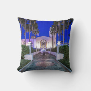 VS, Californië, Los Angeles, Union Station Kussen