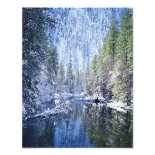 VS, Californië, Nationaal park Yosemite, Foto Afdruk