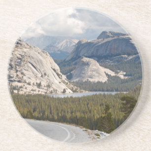 VS, Californië, Nationaal park Yosemite Zandsteen Onderzetter