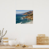 VS, Californië, oerkustlijn Poster (Keuken)