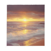 VS, Californië, San Diego. Zonnestrand Notitieblok (Voorkant)