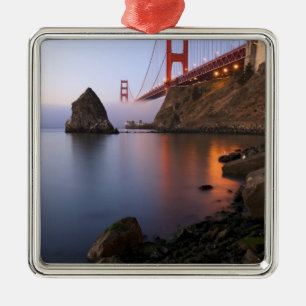 VS, Californië, San Francisco. Golden Gate Metalen Ornament