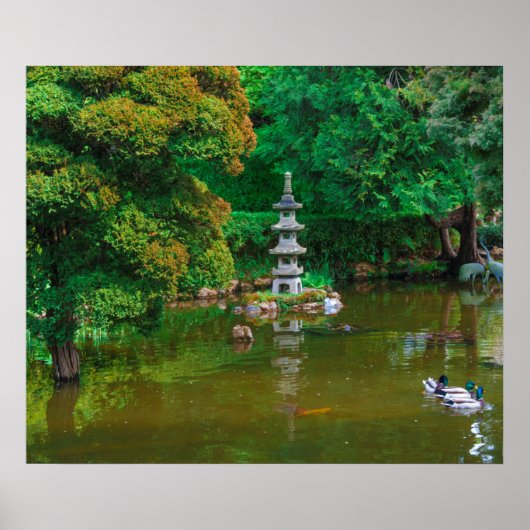 VS, Californië. Uitzicht van een obligatie Poster (Voorkant)