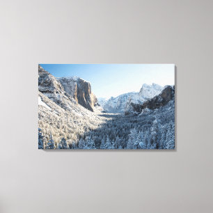 VS, Californië, Yosemite National Park 2 Canvas Afdruk