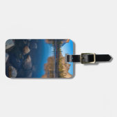 VS, Californië. Yosemite Valley Uitzicht 2 Bagagelabel (Voorkant horizontaal)