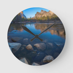 VS, Californië. Yosemite Valley Uitzicht 2 Ronde Klok