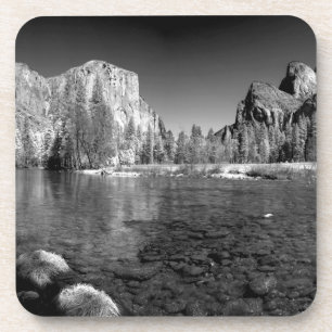 VS, Californië. Yosemite Valley View Drankjes Onderzetter