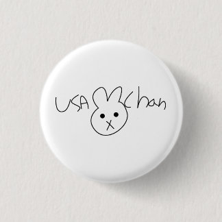 VS-CHAN Hetalia Button Badge