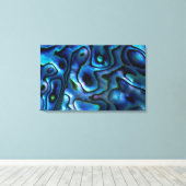 VS, Colorado, Lafayette. Abalone shell Canvas Afdruk (Insitu (Houten vloer))