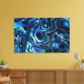 VS, Colorado, Lafayette. Abalone shell Canvas Afdruk (Insitu (Woonkamer))