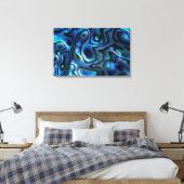 VS, Colorado, Lafayette. Abalone shell Canvas Afdruk (Insitu (Slaapkamer))