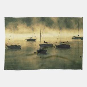 VS, Colorado, Lake Dillon.  De vroege ochtend Theedoek