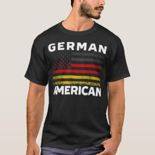 VS Duitsland Vlag Duits-Amerikaanse Von Steuben Da T-shirt