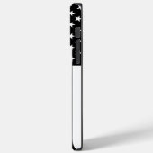 VS dunne blauwe lijn Case-Mate iPhone Case (Achterkant / Links)