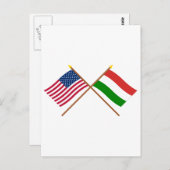VS en Hongarije kruipers Briefkaart (Voorkant / Achterkant)