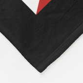 VS en VK. Vlaggen Fleece Deken (Hoek)