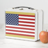 VS FLAG Metal Lunch Box (In situ)