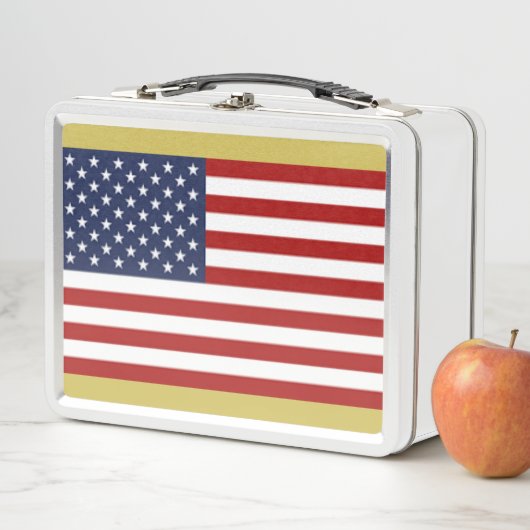 VS FLAG Metal Lunch Box (In situ)