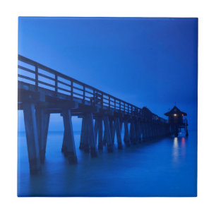 VS, Florida, Golfkust, Naples, Naples Pier Tegeltje