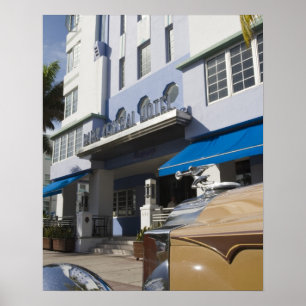 VS, Florida, Miami Beach: South Beach, Art Deco Poster