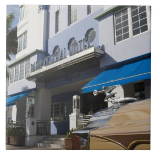 VS, Florida, Miami Beach: South Beach, Art Deco Tegeltje