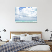 VS, Florida, Miami, landschap met zee Canvas Afdruk (Insitu (Slaapkamer))