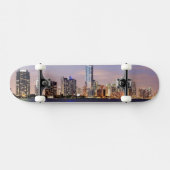 VS, Florida, Miami skyline bij schemering 2 Skateboard (Horizontaal)