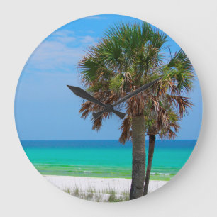 VS, Florida. Palmbomen op de Smaragdkust Grote Klok