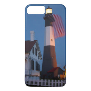VS, Georgia, Tybee Island, Vlag hijsen iPhone 8 Plus / 7 Plus Hoesje