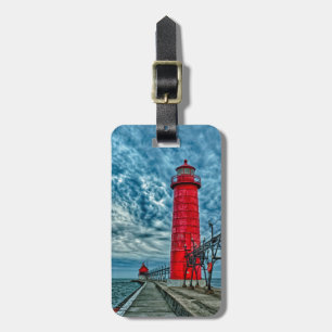 VS, Grand Haven, Michigan, vuurtoren Bagagelabel