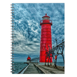 VS, Grand Haven, Michigan, vuurtoren Notitieboek