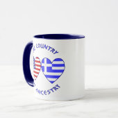 VS / Griekse voorouders Mok (Voorkant links)