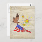 VS-grondwet Briefkaart (Voorkant / Achterkant)