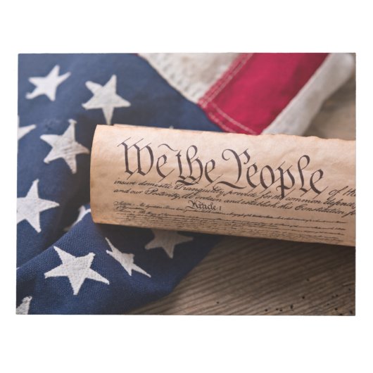 VS-grondwet Notitieblok (Voorkant)