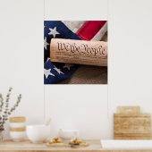 VS-grondwet Poster (Keuken)