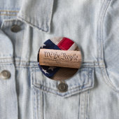 VS-grondwet Ronde Button 7,6 Cm (In situ)