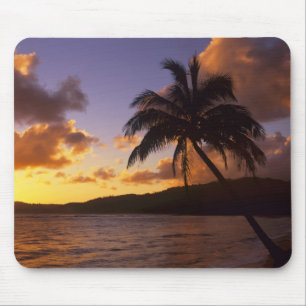 VS, Hawaï, Kauai, Kleurrijke zonsopgang in een 2 Muismat