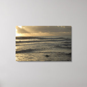 VS, Hawaï, Kauai, zuidwestkust, nabij Waimea 2 Canvas Afdruk