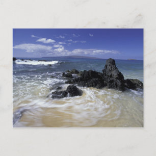 VS, Hawaï, Maui, Maui, Makena Beach, Surfen Briefkaart