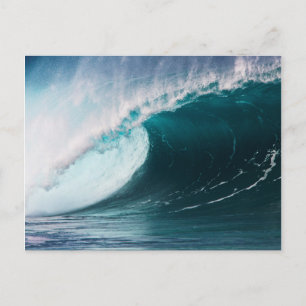 VS, Hawaï, Oahu, Grote golven Briefkaart