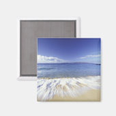 VS, Hawaii, Maui, Surf dat naar Makena komt Magneet (Voorkant / Achterkant)