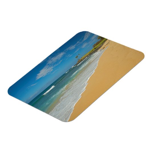 VS, Hawaii, Molokai Island, Drie-mijlpalen strand Magneet (Linkerzijde)