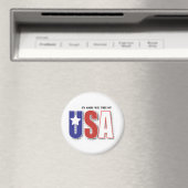 VS "In God We Trust" Magneet (Insitu (Vaatwasser))