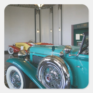 VS, Indiana, Auburn: Auburn, Cord, Duesenberg 3 Vierkante Sticker