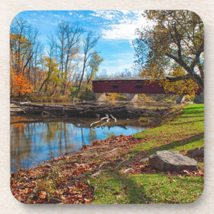 VS, Indiana, Cataract Falls State Recreation Drankjes Onderzetter